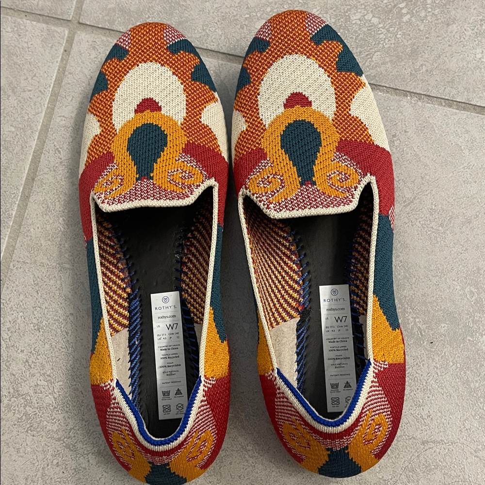 Rothy’s Moroccan Amber Loafer Shoes - Picture 9 of 12